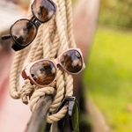 Okulary przeciwsłoneczne nakładane na okulary korekcyjne, Havana błyszczący, Bern M