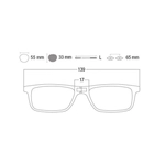 Okulary magnetyczne Slastik Jabba 006 czarny +1,00 dpt