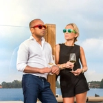 Kolorowe okulary przeciwsłoneczne nakładane na okulary, Sofia, XS