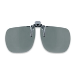 Nakładki Crete, odchylane z polaryzacją, 65 x 56 mm - 3 sztuki