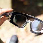 Okulary rowerowe/do biegania Gait, szare z możliwością korekcji