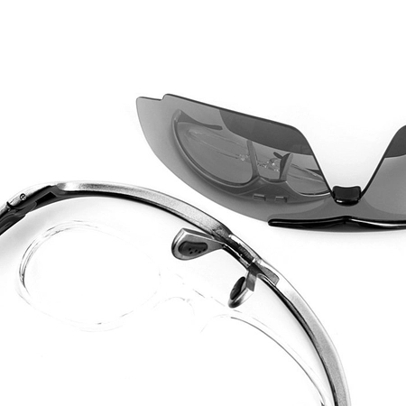 Okulary sportowe Leader Spirit Carbon z wkładką korekcyjną