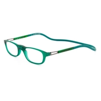 Okulary magnetyczne Slastik Leia 010 zielone +1,00 dpt