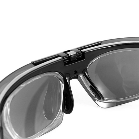 Okulary sportowe Leader Spirit Black z wkładką korekcyjną