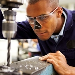 Osłona nosa do okularów, skórzana