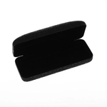 Etui na okulary prostokątne mieniące czarne