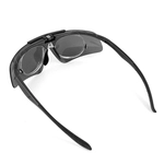 Okulary sportowe Leader Flash Midnight Grey z wkładką korekcyjną