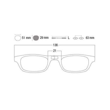 Okulary magnetyczne Slastik Leia 023 bordo 0,00 dpt