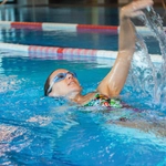 Okulary pływackie korekcyjne dla dorosłych w zestawie do montażu View 9472