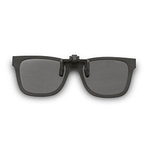 Nakładka przeciwsłoneczna w kształcie Ray Ban, odchylana z polaryzacją, 50 x 40 mm